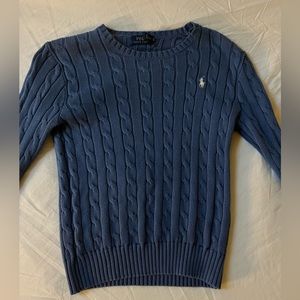 Ralph Lauren Blue Knit Sweater